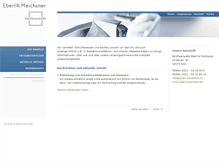 Tablet Screenshot of eberl-meichsner.de